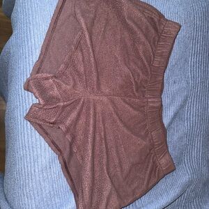 aerie Women's Brown/Maroon Lounge Set
